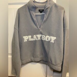 Playboy quarter zip